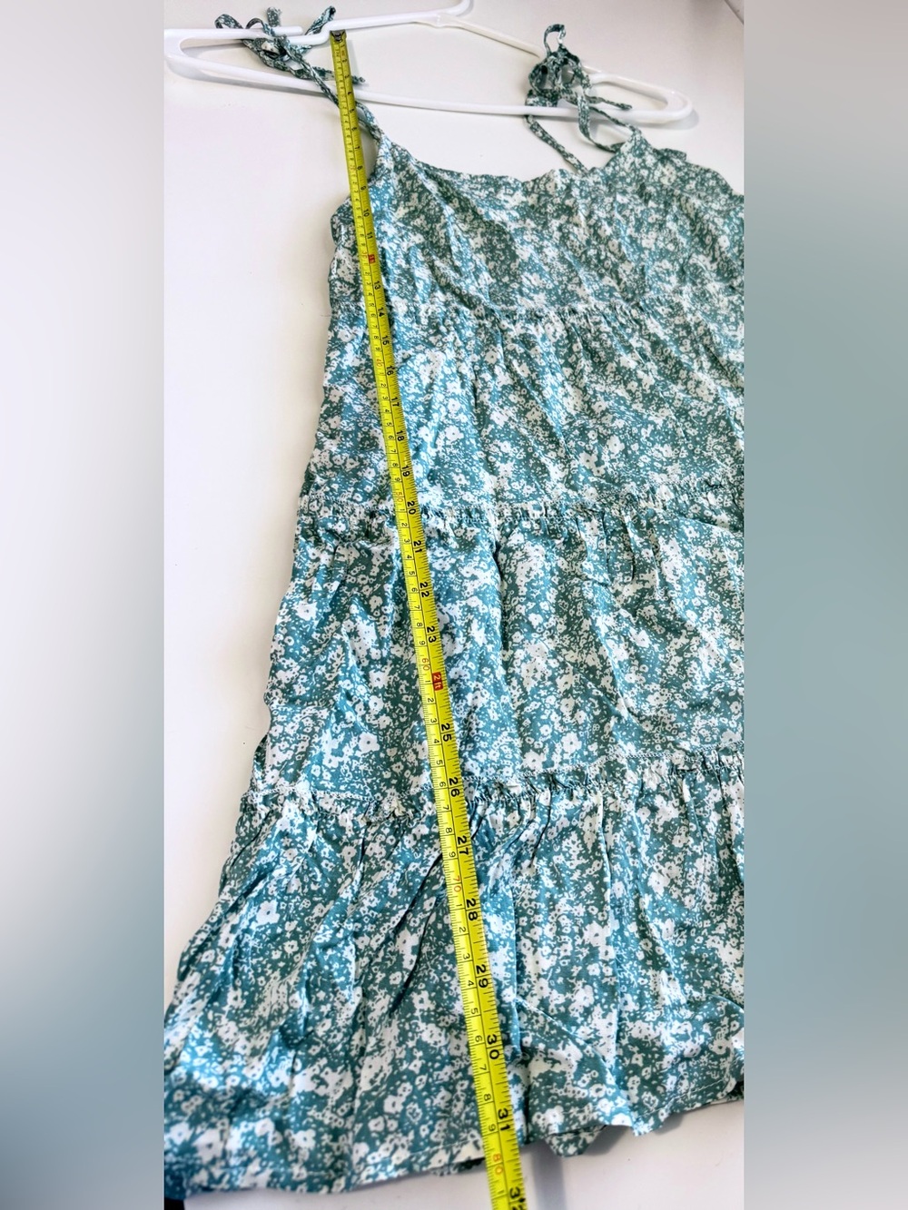 Ditsy Floral Tiered Sundress in Sage Green - Size small - NWOT - Picture 7 of 8